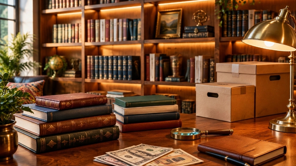 خریدار کتابخانه شخصی در فردوس غرب درب منزل با پرداخت نقدی